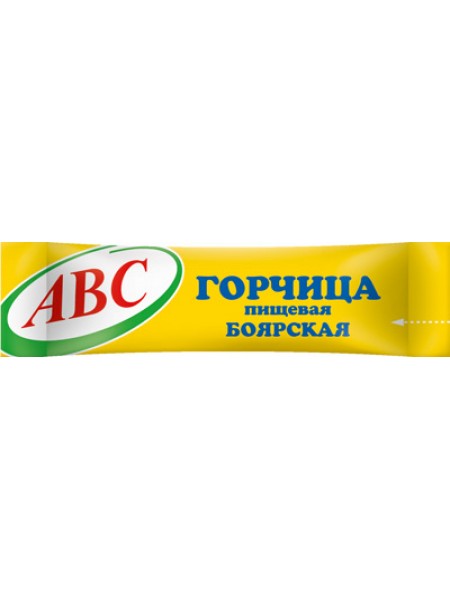 Горчица АВС Боярская 180г*15 Горчица АВС Боярская 180г*15